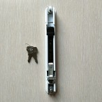 Защелка PROVEDAL с ключом 8ci/245 (АЛЬФА), металлическая (белая)